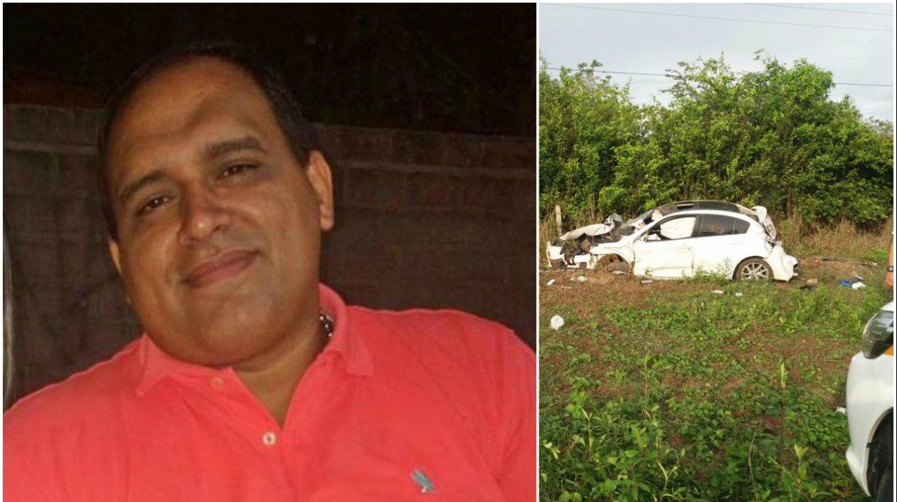 Jorge Lora Galindo, transportador muerto en accidente de tránsito.