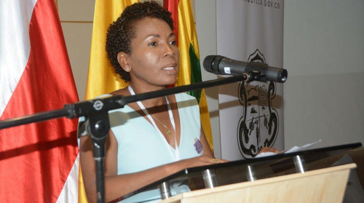 La viceministra de Cultura, Zulia Mena.