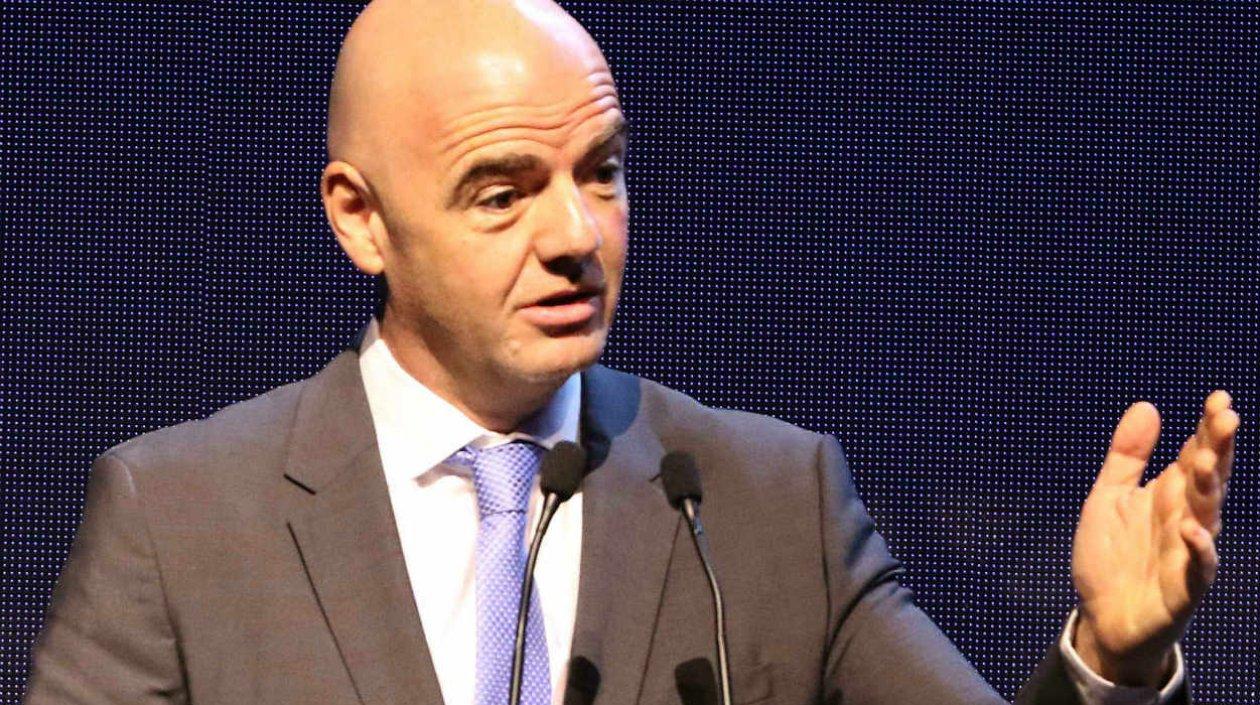 Giani Infantino, presidente de la FIFA. 