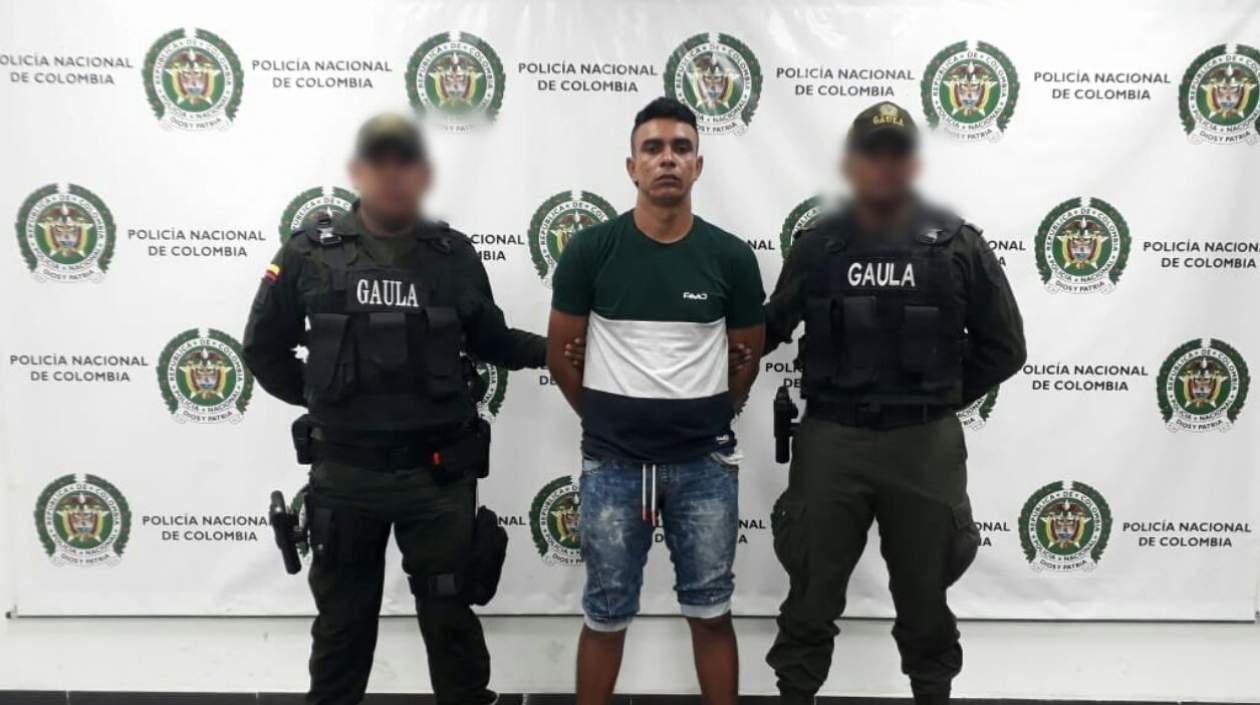 Alias 'Vidal' fue capturado anoche en Soledad.