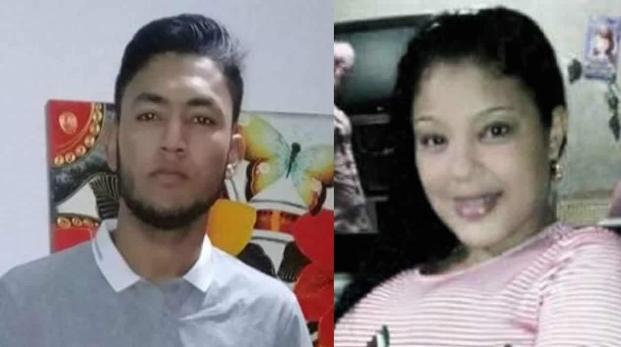 Clarisel Sarmiento y Jaime Contreras, la pareja asesinada en Sabanalarga.