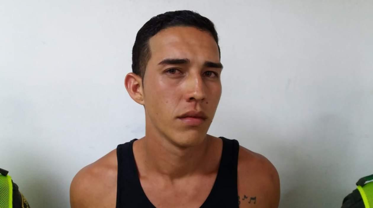 Delvis Luis Herrera Paredes, venezolano capturado por homicidio.