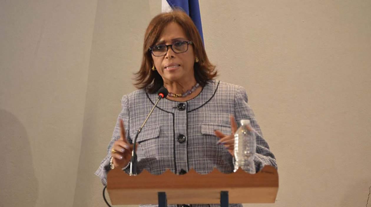 La magistrada Lidia Álvarez