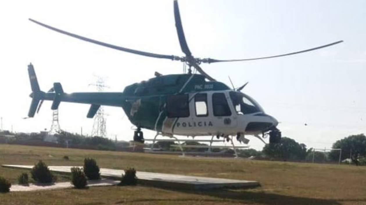 Helicóptero 'Halcón'.