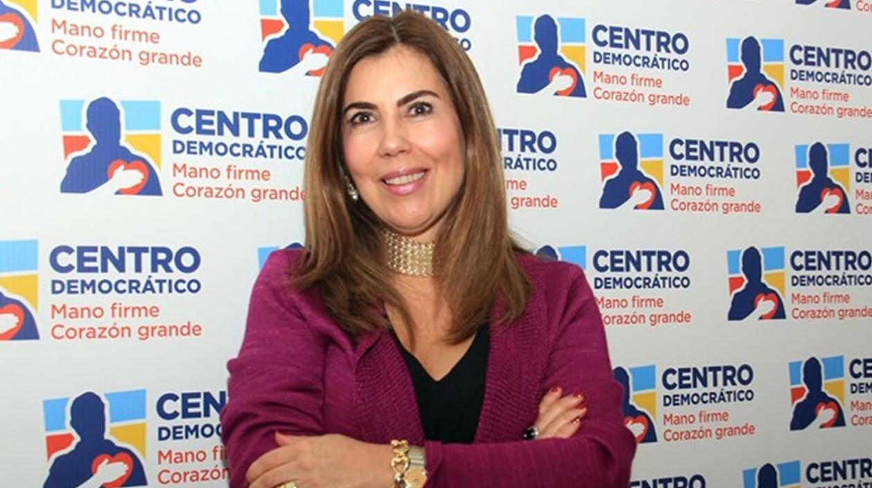 La directora del Centro Democrático, Nubia Stella Martínez
