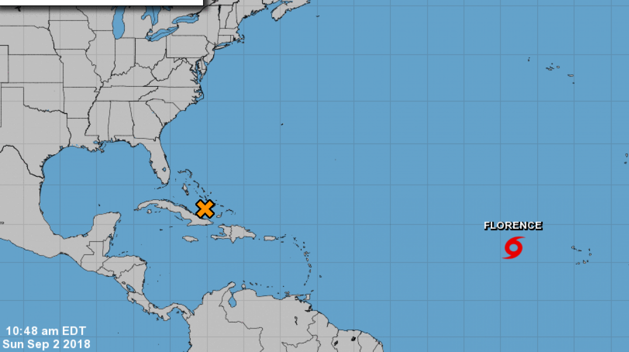 En la actual temporada de huracanes en el Atlántico se han formado cinco tormentas tropicales, esta sería la sexta.