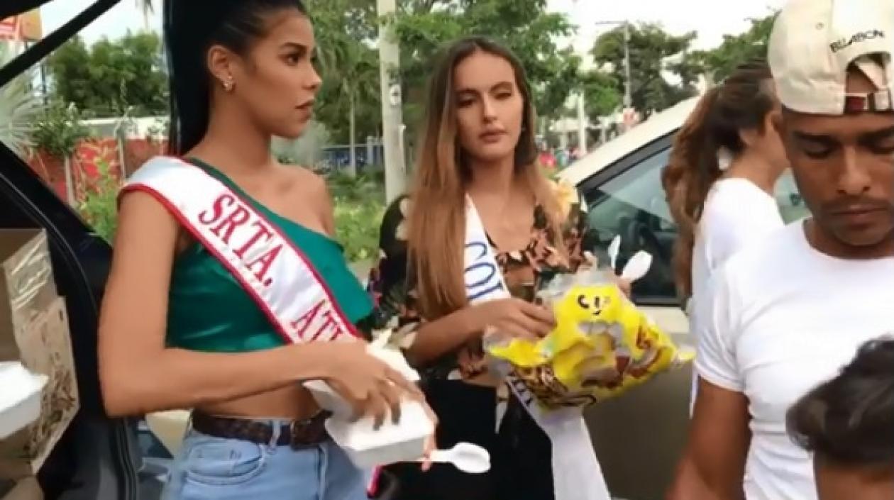 La Señorita Atlántico 2018, Miriam Carranza y Sheyla Quizena, Miss Grand Internacional 2018.