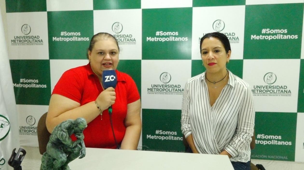Las expertas Judith Elena García, Psicoanalista y Dubreska Duque González, Psiquiatra.