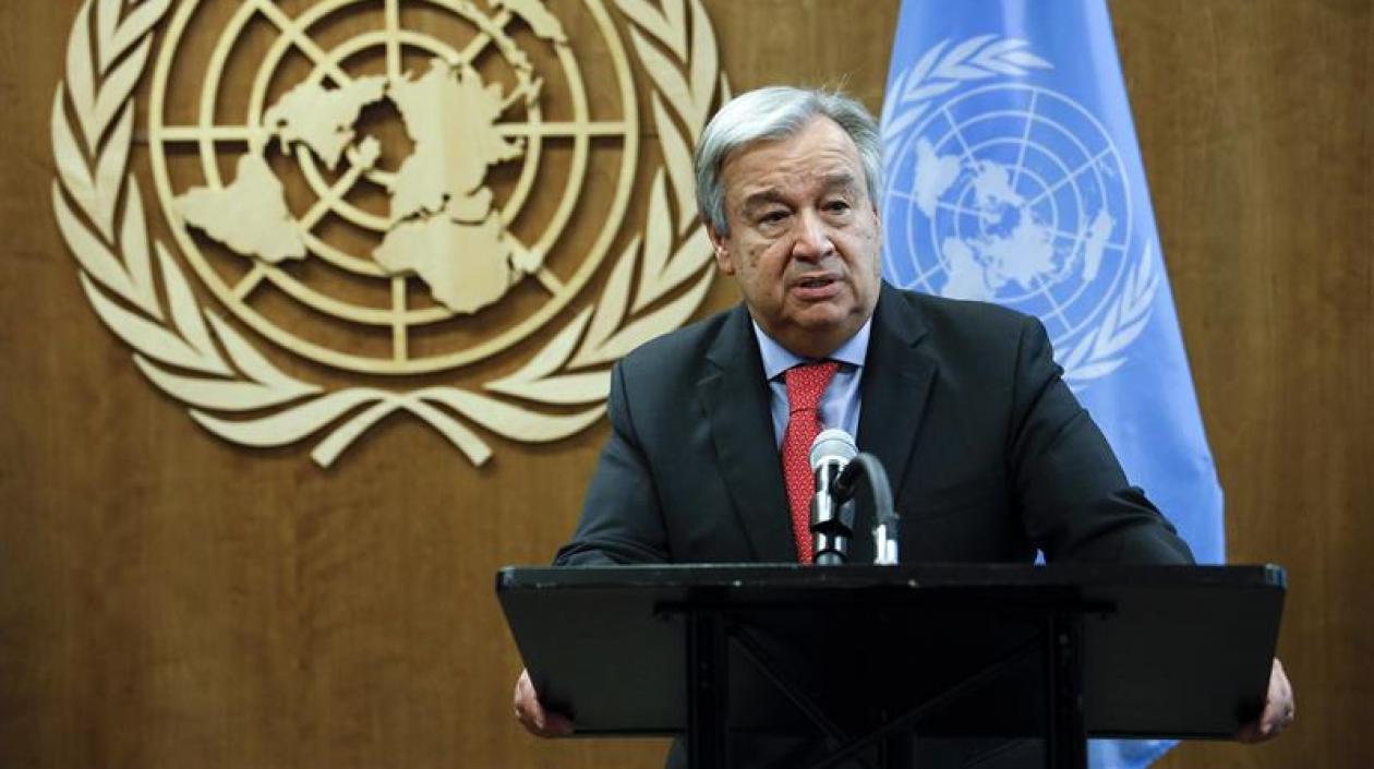 Secretario general de la ONU, Antonio Guterres
