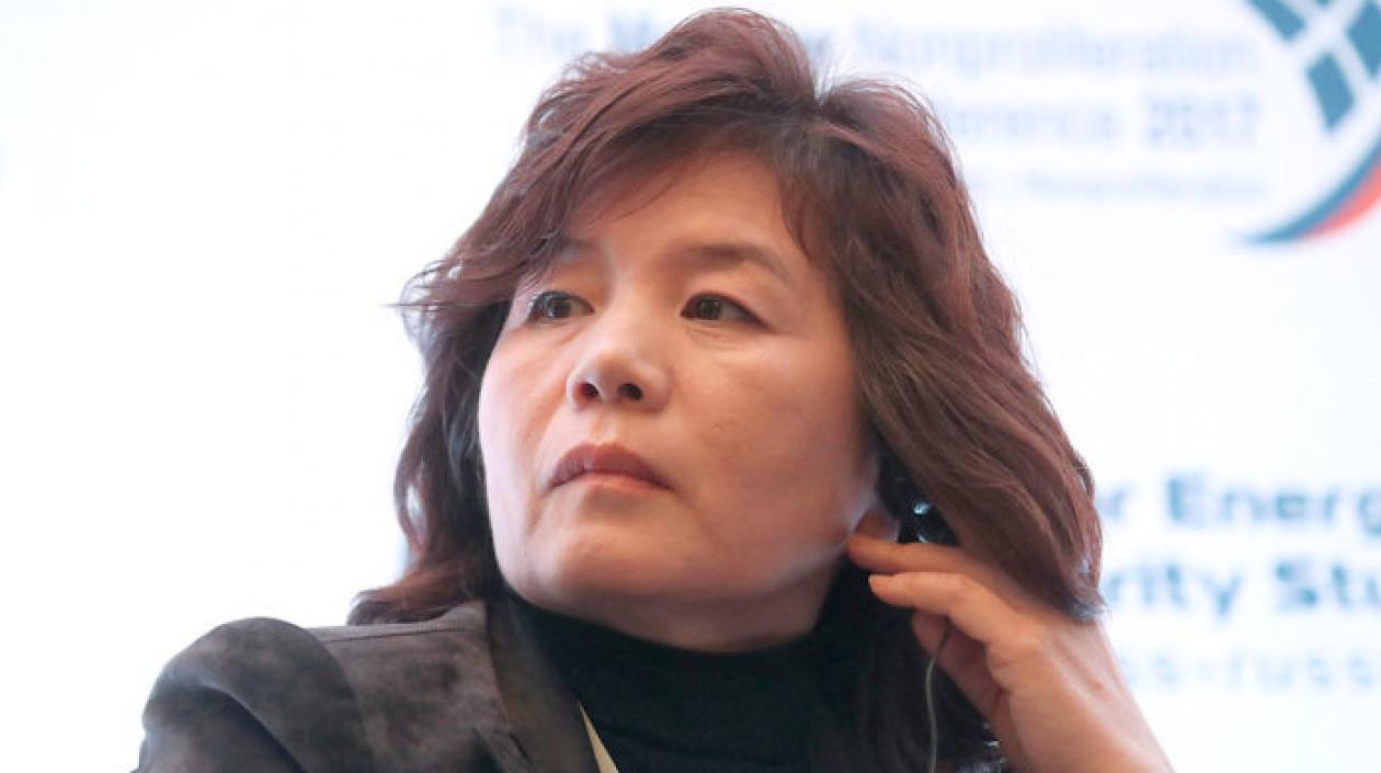 Choe Son-hui, viceministra norcoreana de Asuntos Exteriores.