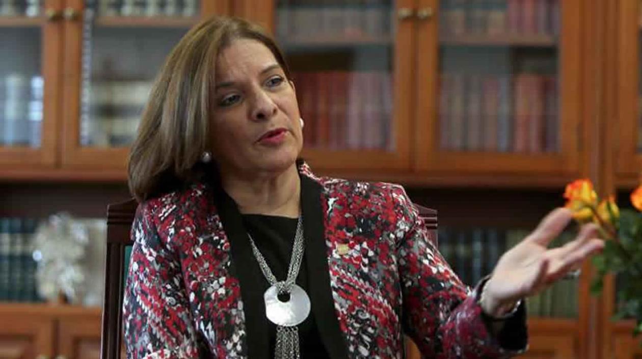 La Ministra de Justicia, Margarita Cabello Blanco 