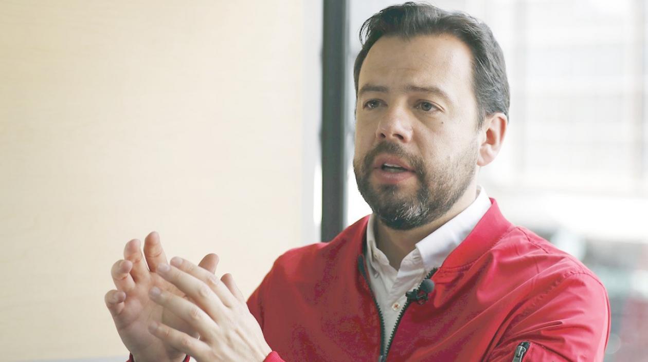 Carlos Fernando Galán, candidato a la Alcaldía de Bogotá.