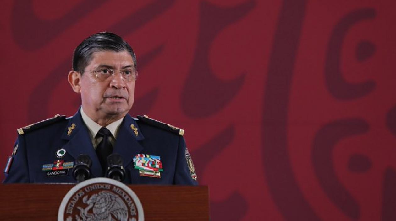 El secretario de la Defensa Nacional, Luis Cresencio Sandoval.