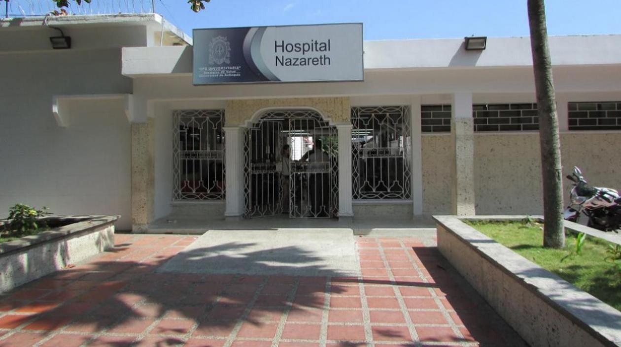 El joven fue llevado en primera instancia al Hospital Nazareth.