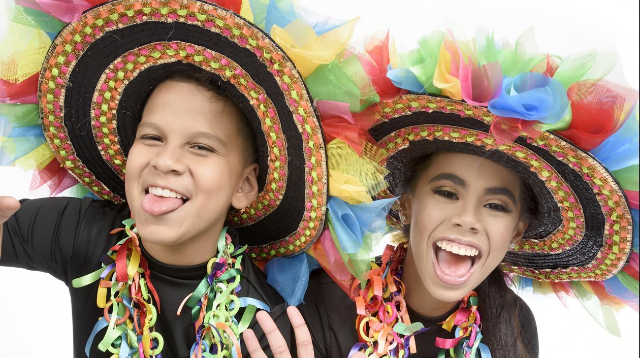 Cesar De La Hoz e Isabella Chacón, Reyes del Carnaval de los Niños 2019.