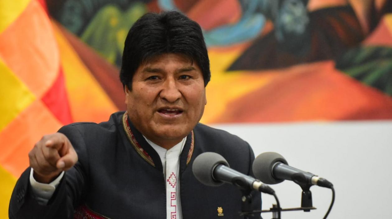 Evo Morales, presidente de Bolivia.