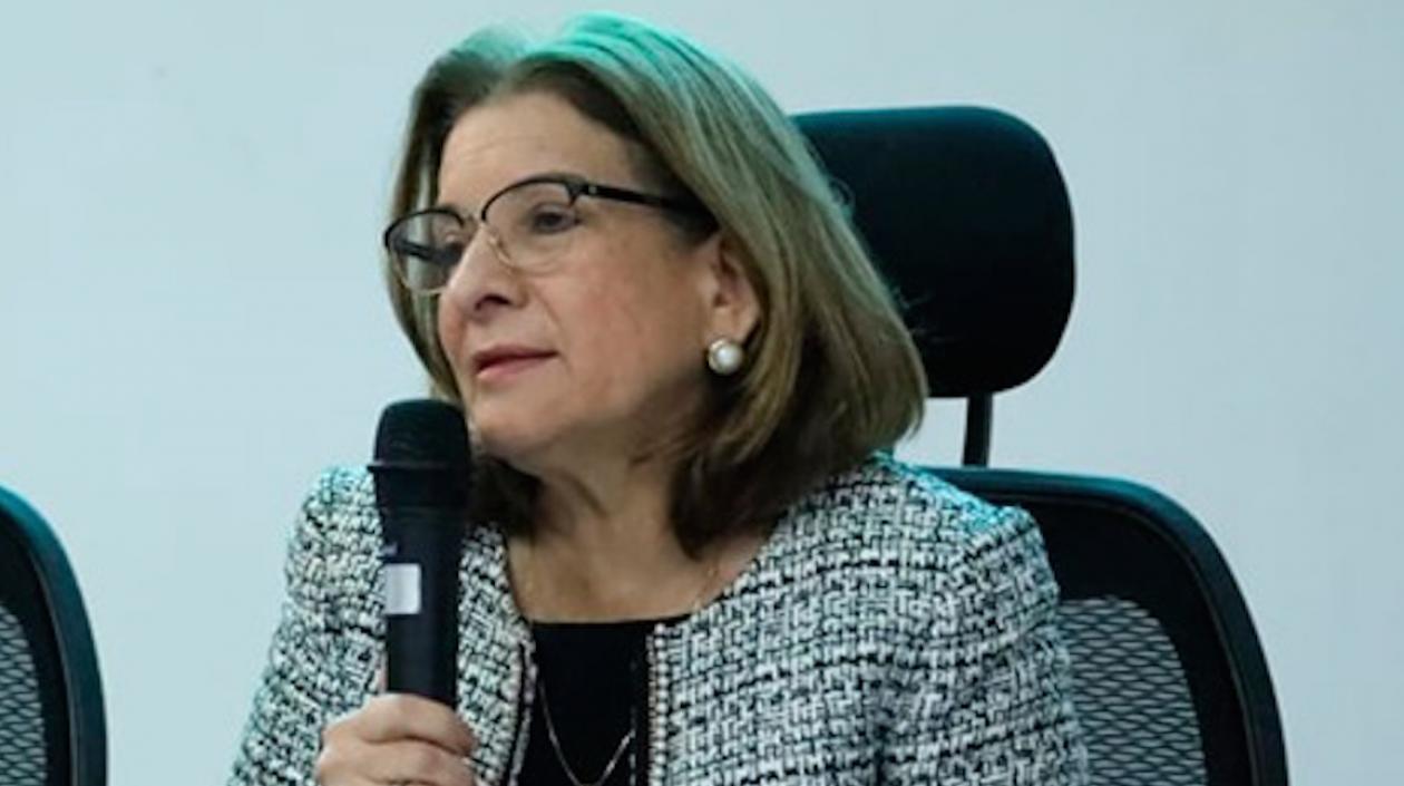 Margarita Cabello, ministra de Justicia.