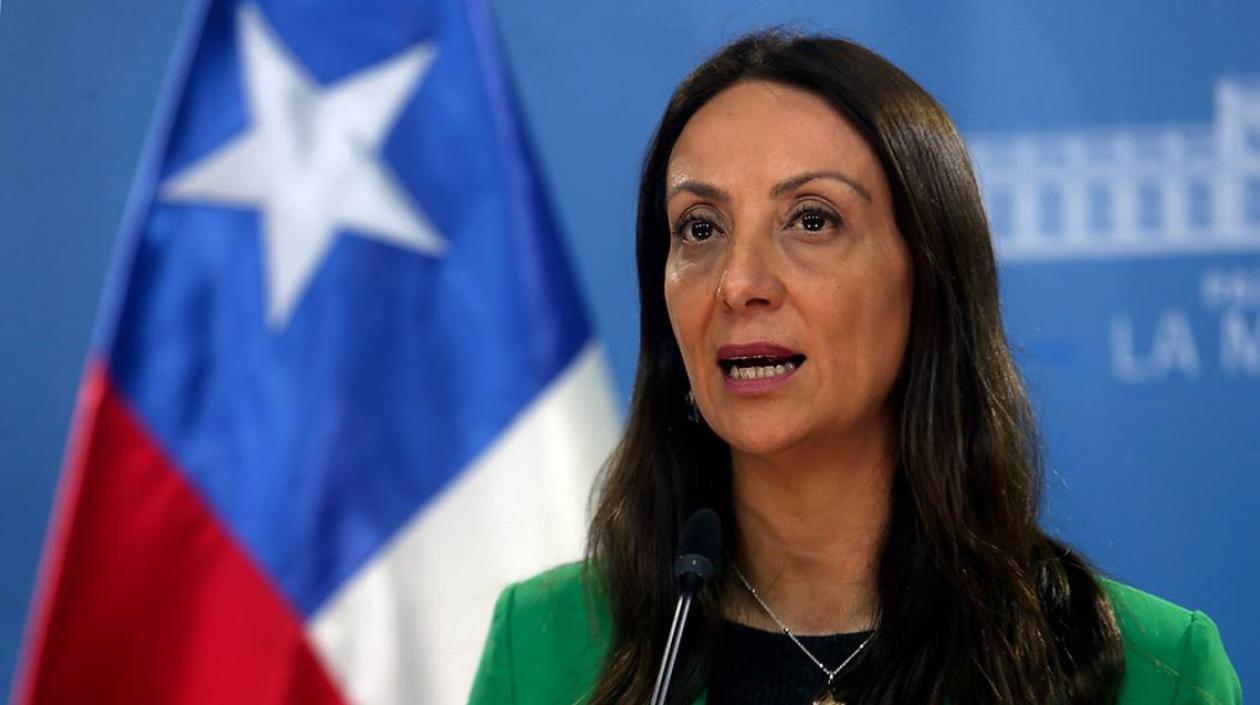 Cecilia Pérez, ministra de deporte de Chile. 