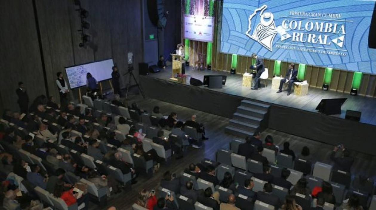  La primera cumbre Colombia Rural de la FAO.