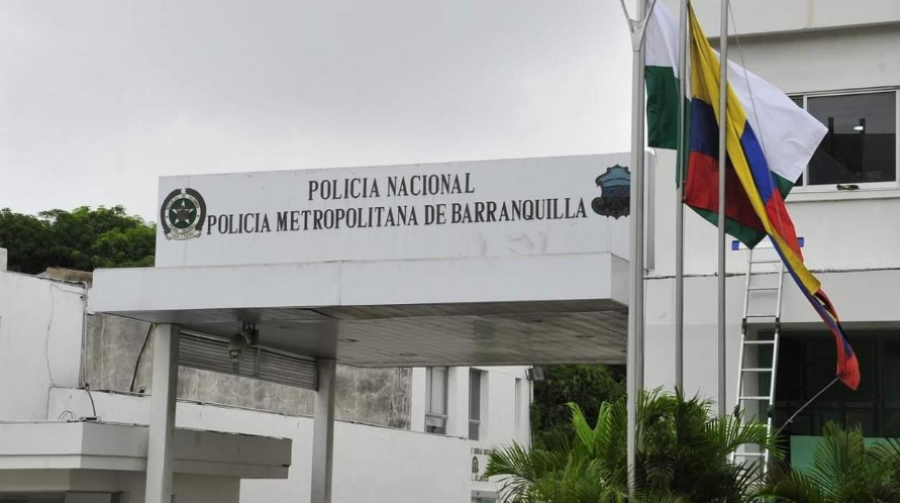 Comando de la Policía Metropolitana de Barranquilla.