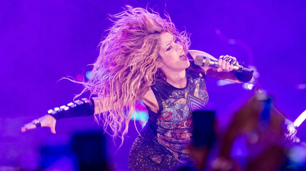 Shakira, cantante barranquillera. 