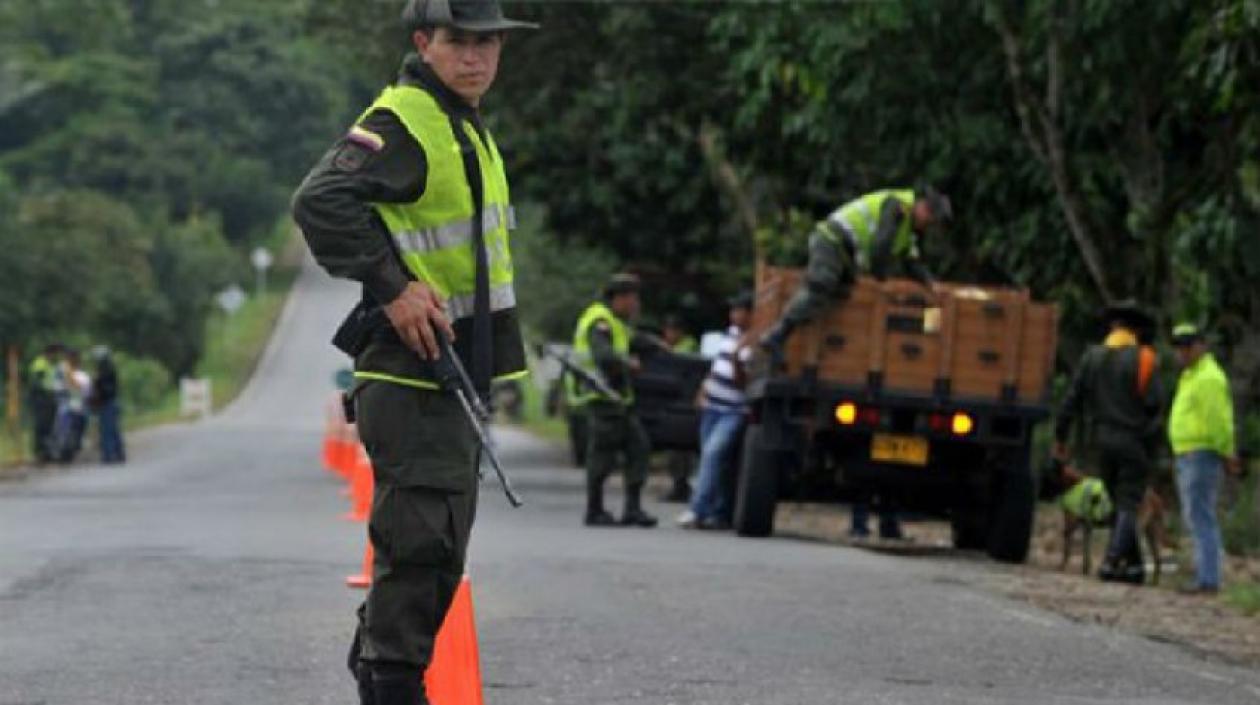 Dos policías resultaron heridos en Tibú.