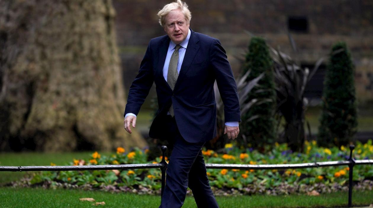 Boris Johnson, primer ministro del Reino Unido.
