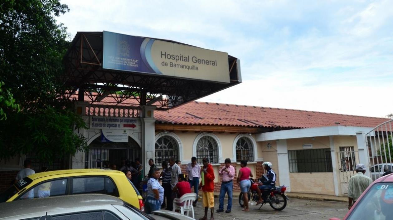 Los lesionados fueron remitidos al Hospital General de Barranquilla. 