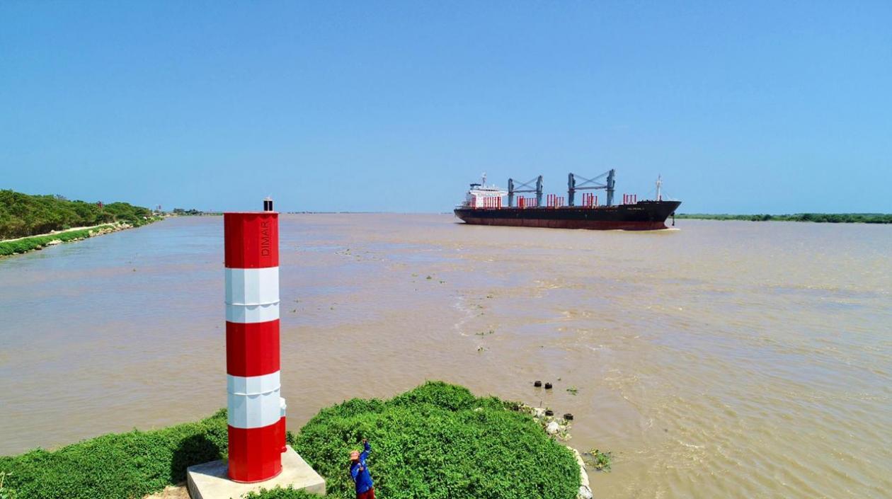 Canal de Acceso al Puerto de Barranquilla.