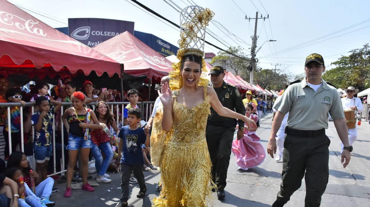La Reina del Carnaval, Carolina Segebre.