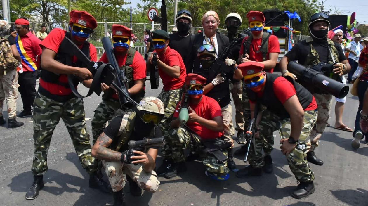 Puesta en escena del conflicto político entre Estados Unidos y Venezuela. 