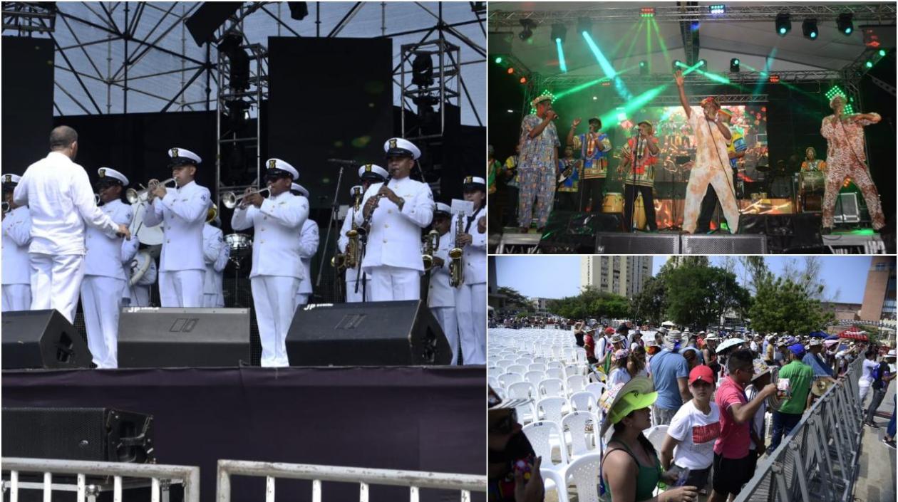La Orquesta de la Base Naval dio apertura al evento de los 50 años del Festival de Orquestas.
