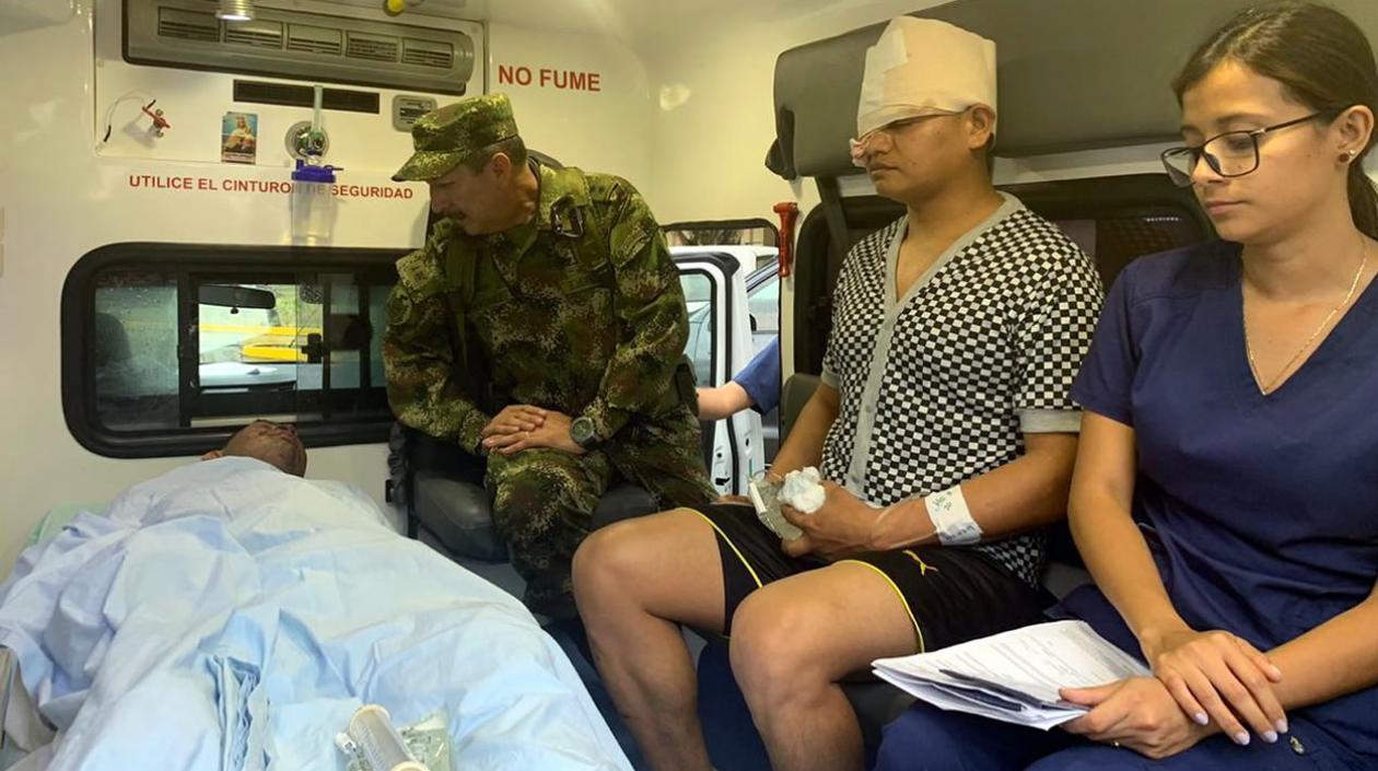 Soldados heridos en una cobarde acción terrorista del Eln