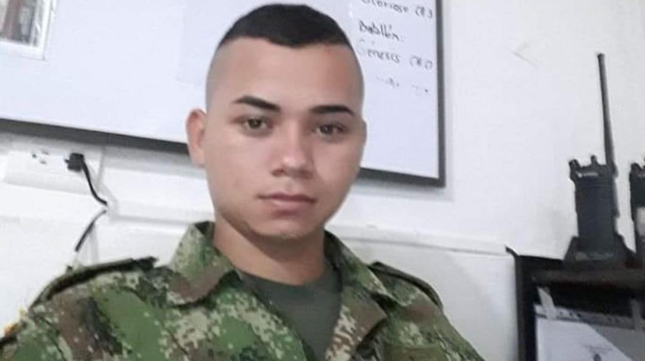 El soldado profesional Cristian Mauricio Rendón Castillo.