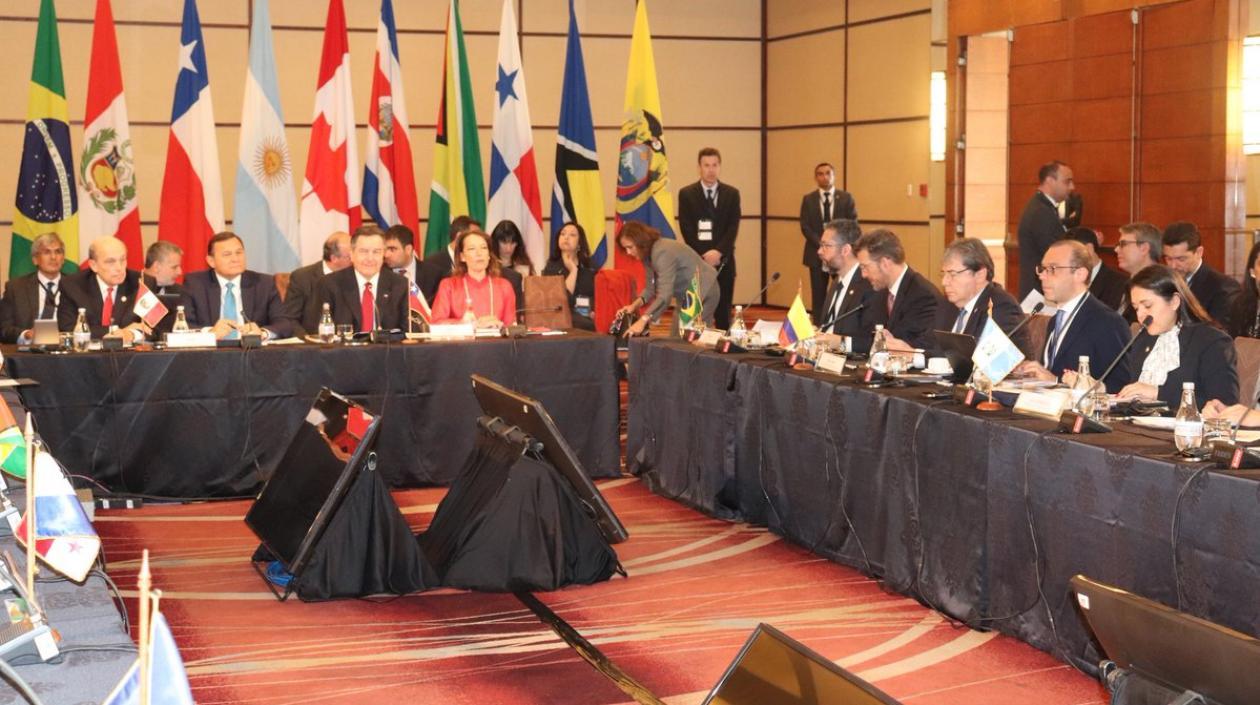 Imagen de la cumbre del Grupo de Lima.