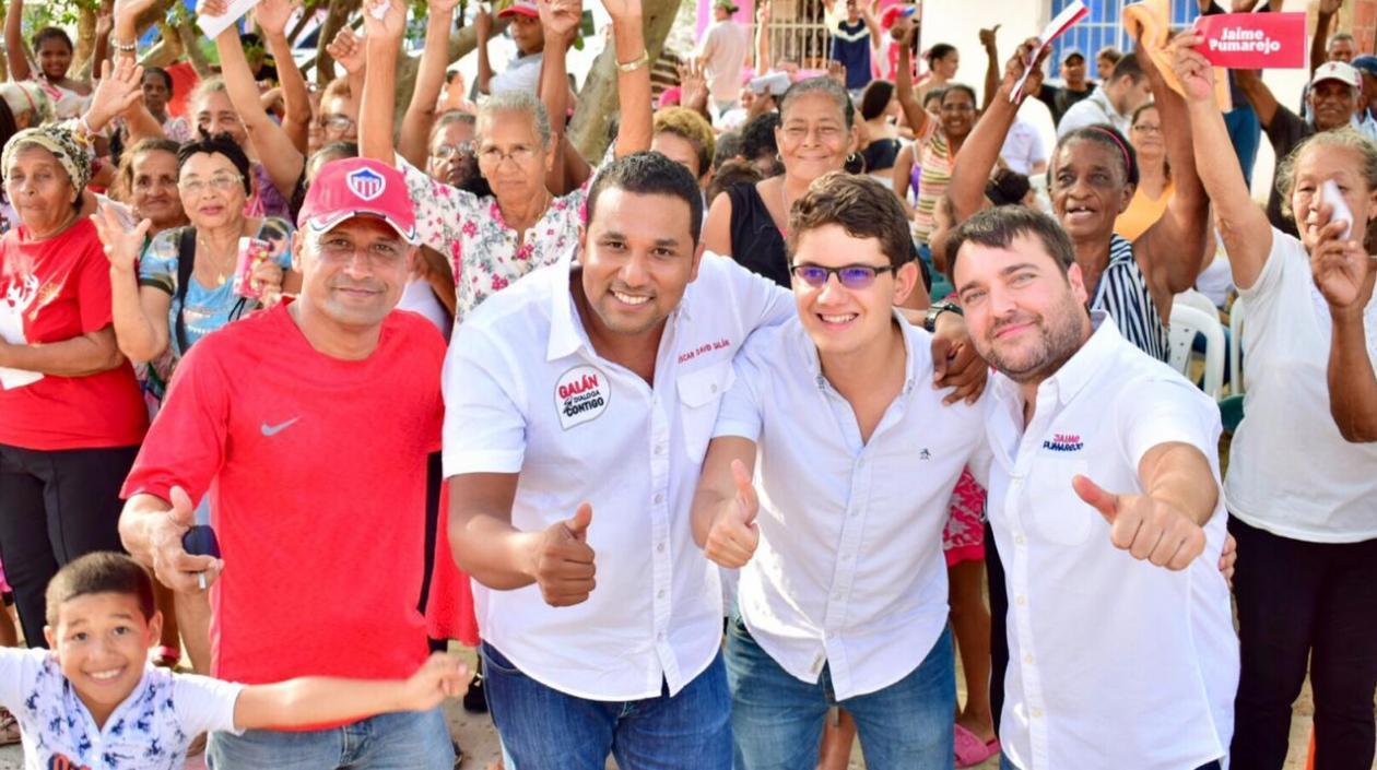 Óscar David Galán y Jaime Pumarejo, candidatos a la Gobernación del Atlántico y la Alcaldía de Barranquilla.
