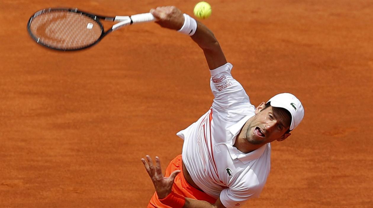 Novak Djokovic, tenista serbio.  