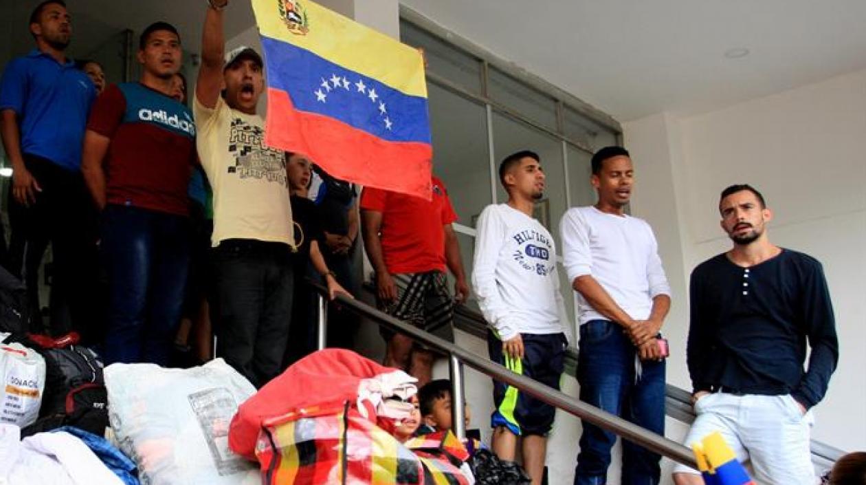 Exmilitares venezolanos, refugiados tras desertar de la Fuerza Armada Nacional Bolivariana (FANB).