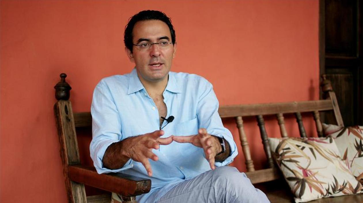 Juan Gabriel Vásquez, escritor colombiano.
