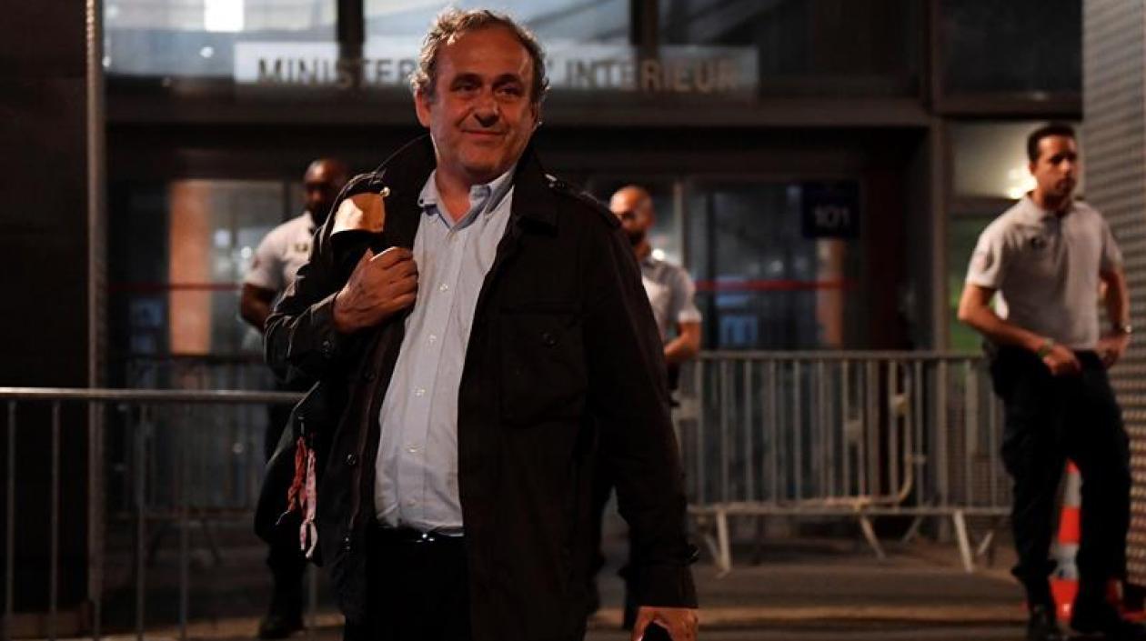 El expresidente de la UEFA, Michel Platini.