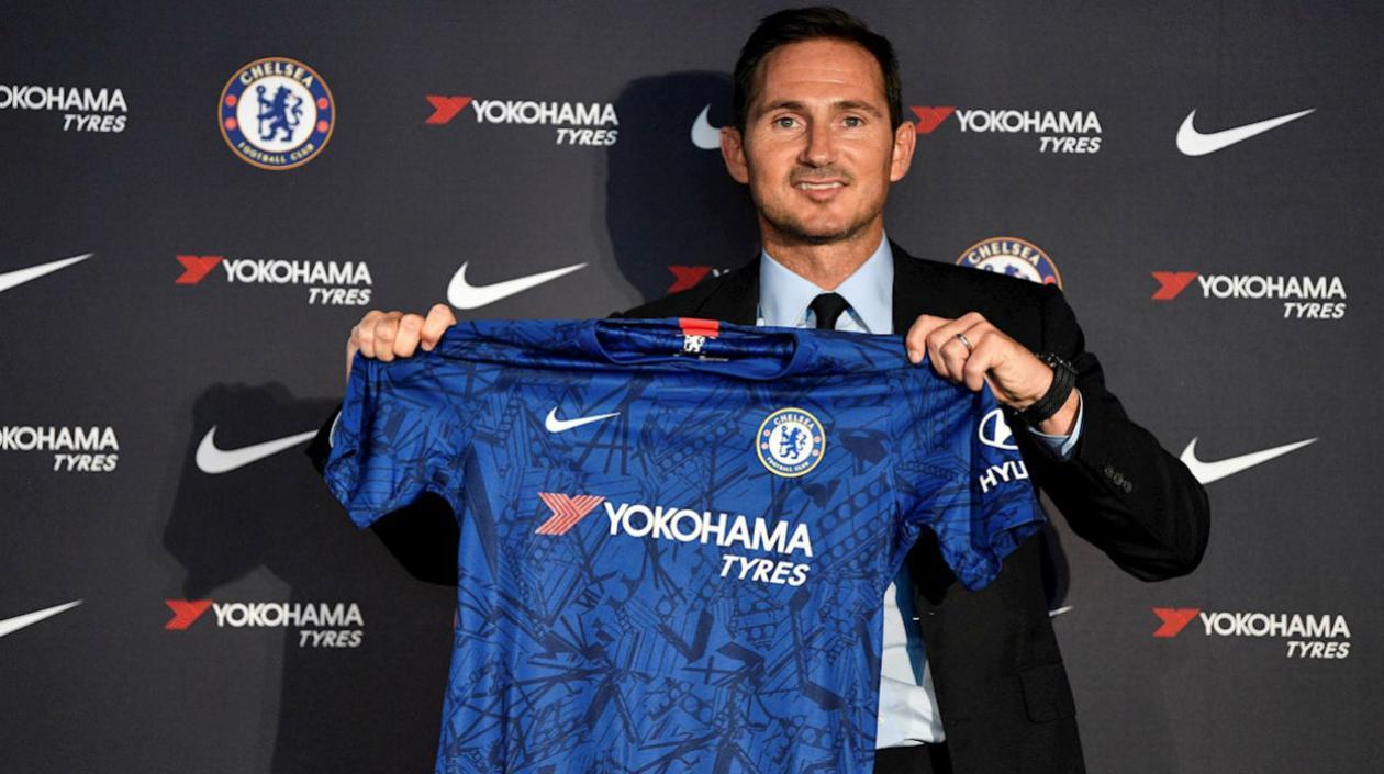 Frank Lampard presentado como nuevo entrenador del Chelsea. 