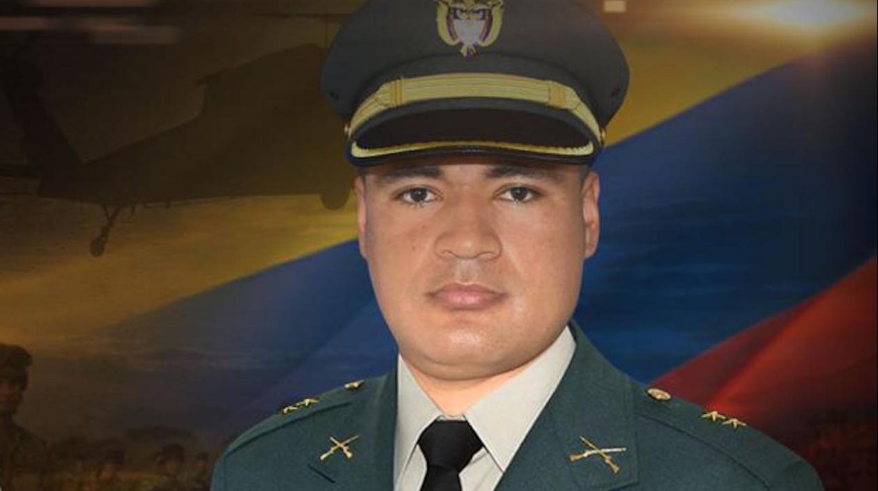 Teniente César Salamanca Saavedra, asesinado por el ELN, según el Ejército.