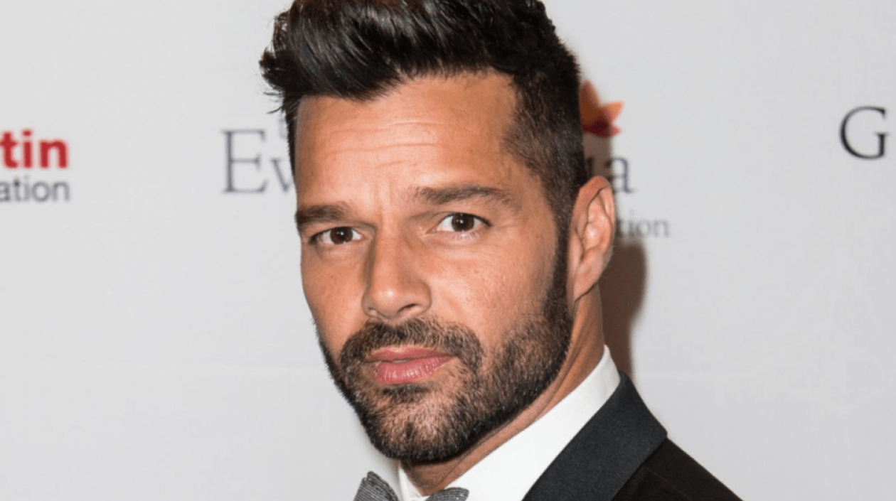 Ricky Martin, cantante puertorriqueño.