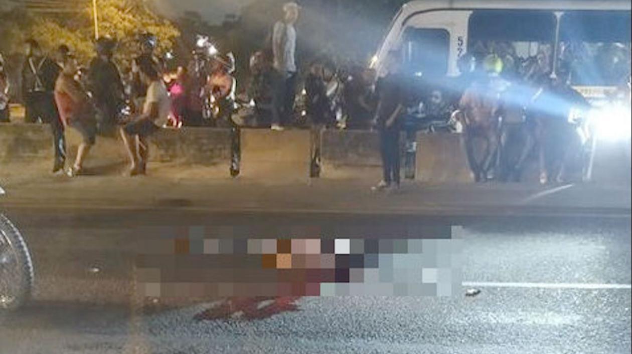 Permanece sin identificar el joven muerto tras ser arrollado por moto y taxi.
