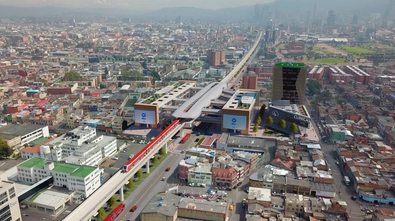 Así será el Metro de Bogota.