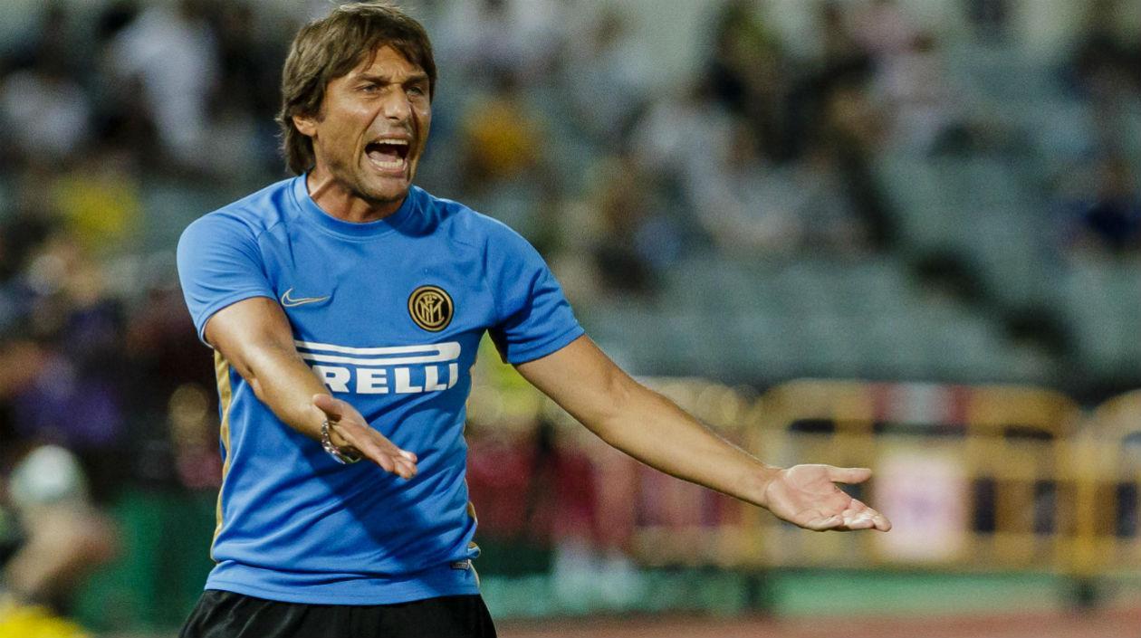 Antonio Conte, técnico del Inter. 