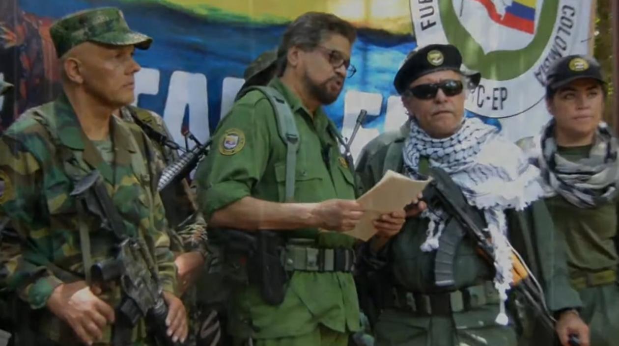 'El Paisa', 'Iván Márquez' y 'Jesús Santrich', anunciaron nueva lucha armada.