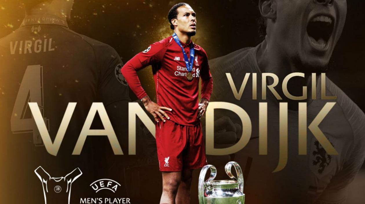 Virgil van Dijk, defensa del Liverpool.