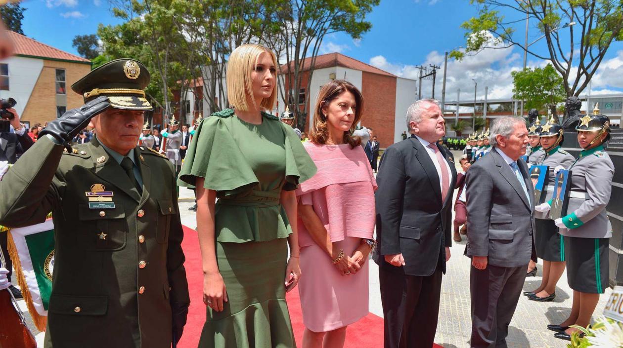 Ivanka Trump y la Vicepresidenta Marta Lucía Ramírez.