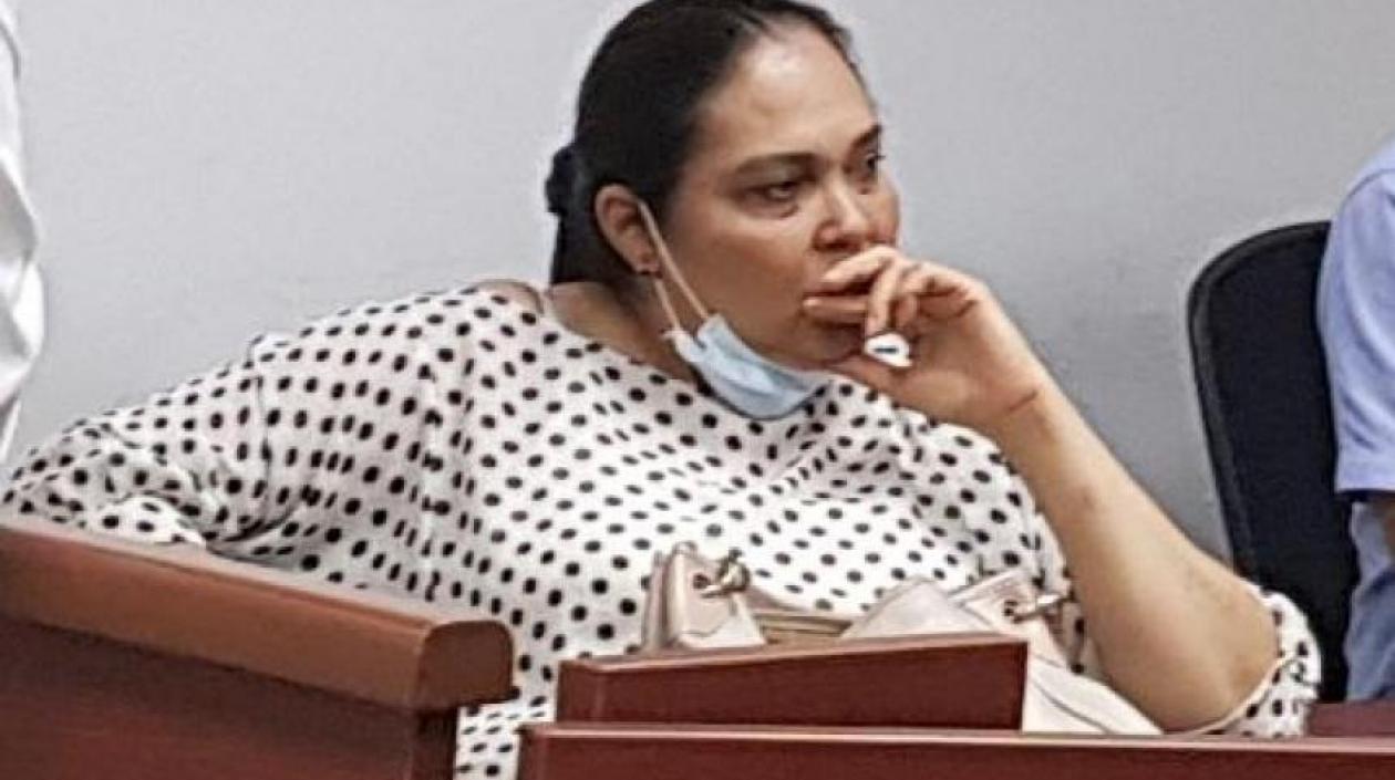 La jueza Isabel Loreley Del Socorro Montes Oyola.